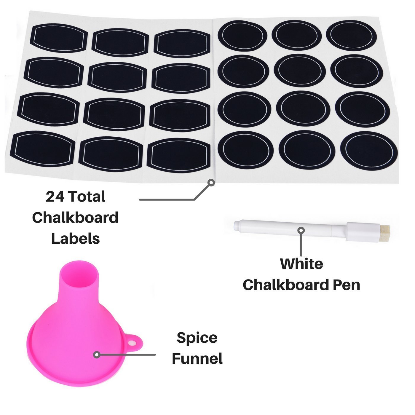 Spice Jars Set14 Ultimate Hostess